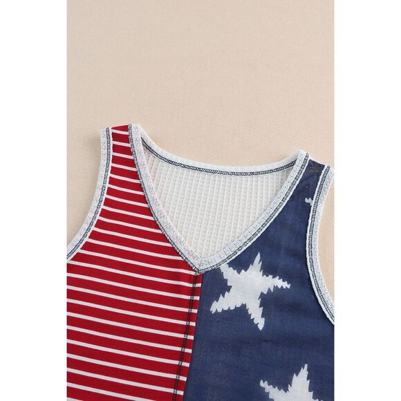 Azura Exchange  Flag Print Tank Top - Picture 3 of 15